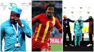 Asamoah Gyan gets teary while announcing his official retirement from football