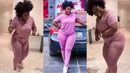 Bouncing baby girl: Lydia Forson shakes internet with video busily dancing; Stonebwoy, Funke, fans go gaga