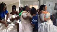 It takes a village: Video of plus-size bride getting dressed on her wedding day trends online