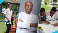 Mahama's son Sharaf Mahama plays musical chairs, reads with kids at orphanage in Nsawam on his birthday