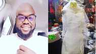 Social media divided on photo of affordable GHc12 white wedding dress