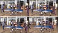 Barefooted woman 'teaches' man serious lesson during table tennis game, video sparks reactions