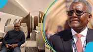 Africa's richest man Aliko Dangote says he bought his first private jet before age 23