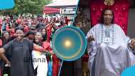 Jubilation in Gomoa Mpota as rainbow appears a day after Kantanka's funeral
