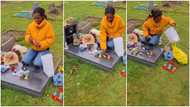 Mom visits her daughter's grave to change toys in emotional video, netizens react: “This is heartbreaking”