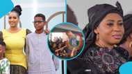 Juliet Ibrahim and Kwadwo Safo Jr's son meets Adwoa Safo