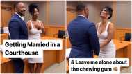Black couple spends $200 on wedding in courthouse, netizen reacts to video: “Something I will do”