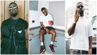 Na hwan ni - Fans ask as Sarkodie jams to Kelvynboy's Down Flat with pretty lady