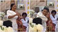 Hilarious video of Nana Ama trying to speak Ga stirs reaction; folks commend her efforts