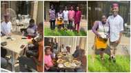 Kind politician splashes GHC15k on viral amputee water seller, photos stir massive reactions