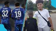 Tyrique George: How Ghanaian Teen Went from 'Begging' Sancho for Photos to Playing Alongside Idol