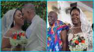 First beautiful videos drop as Adom TV presenter Tima Kumkum remarries in a lovely white wedding