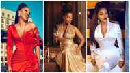Kojo Jones' sister, Penelope Jones-Mensah marks 50 years in golden ravishing photos, many stun her beauty