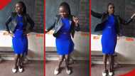 Sensational teacher dances vigorously and sings melodiously as pupils watch in awe, peeps react