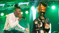 Kojo Antwi makes surprise appearance at Stonebwoy's virtual concert; photos pop up