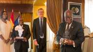 Photos drop as President Akufo-Addo is presented with Forbes award