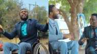 Meet talented GH pastor living with disability who has released song with Great Ampong