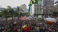 Brazilians march in 'defense of democracy'
