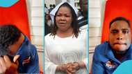 Agradaa's junior pastor weeps on TikTok live after her 15-year prison sentence, peeps console him