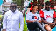 2024 Ghana Election: John Dumelo and his wife cast their votes at Okponglo ABC, video surfaces