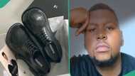 Man gets angry as son rejects shoes he bought for him, shares photo of the footwear: "He refused"