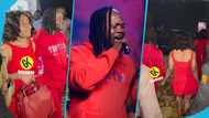 Meet Daddy Lumba's wife who stole the show at his Valentine's Day concert with her short dress