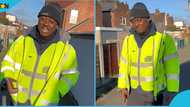 Ghanaian man celebrates as he becomes warehouse manager in UK: "I got it because of how I walk"