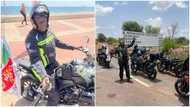 Man riding bike from London to Lagos turned back at Cote d'Ivoire's border, many react