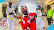 Naa Pooley featured in a brief skit at stadium before his demise, video surfaces