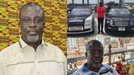 Dr Asiedu: Ghanaian millionaire flaunts his newly acquired customised 2021 Rolls Royce and Bentley