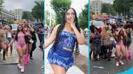 Moliy and dancers cause traffic in The Bronx, dance to Shake It To The Max, video causes a stir