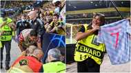 Ronaldo rewards steward who got knocked out by his shot during UCL warm-up