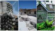 Houses Made Out of Every Day Substances like Salt and Glass Bottles: Hard to Believe They Exist Without Pictures