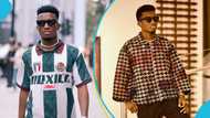 Bereaved family gift Kofi Kinaata neat plantain bunch during his performance, video trends