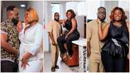 Wifey: Tracey Boakye's fiancé Frank Badu Ntiamoah hails her in new photos, many drool over them