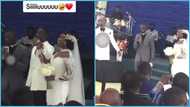 Ghanaian groom performs Cristiano Ronaldo's goal celebration after pastor declared them husband and wife