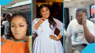 Obaapa Christy flaunts handsome son, jams to Black Sherif's song with him