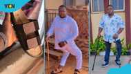 Physically challenged man who sells footwears announces that he is looking for a girlfriend