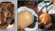 Ghanaian man packs Hausa koko and other items to UK, peeps react