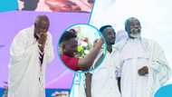 Boxer who used Adom Kyei's miracle sticker returns to his church, sprays GHS 100 notes