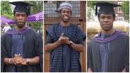 “I’m very proud”: Young man gets peeps talking as he graduates from Loughborough University; inspires many