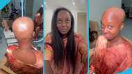 YouTuber cuts her long hair, flaunts her bald hair in a video