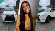 BBNaija All Stars: CeeC screams in excitement as she rides brand new car she won during task