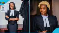 22-year-old lady becomes youngest person currently called to the Ghana Bar, peeps celebrate her