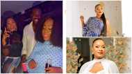 Beverly Afaglo looks stunning in see-through outfit as she parties with John Dumelo and other stars on her birthday