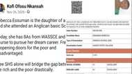 Rebecca Essuman: Agogo state graduate obtains 8As in WASSCE; receives scholarship to study at the University of Ghana