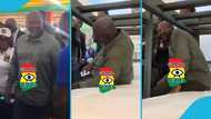President Mahama sleeps on a student's mattress to test its comfort, video angers Ghanaians
