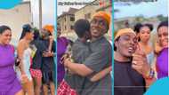 Kweku Smoke gets swarmed by excited Kumasi ladies who express love for him