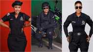Ghana's' most beautiful' policewoman drops 6 fabulous photos to mark 12 years in service
