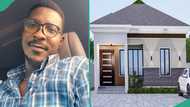 "The client sent over GH¢53k": Engineer shows beautiful house he's about to build with low budget